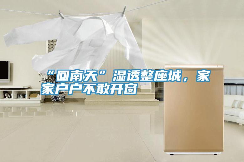 “回南天”濕透整座城，家家戶戶不敢開(kāi)窗