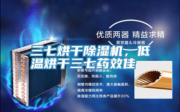三七烘干除濕機(jī)，低溫烘干三七藥效佳