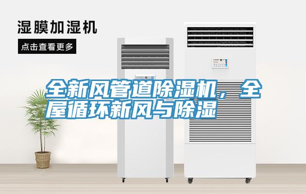 全新風(fēng)管道除濕機，全屋循環(huán)新風(fēng)與除濕
