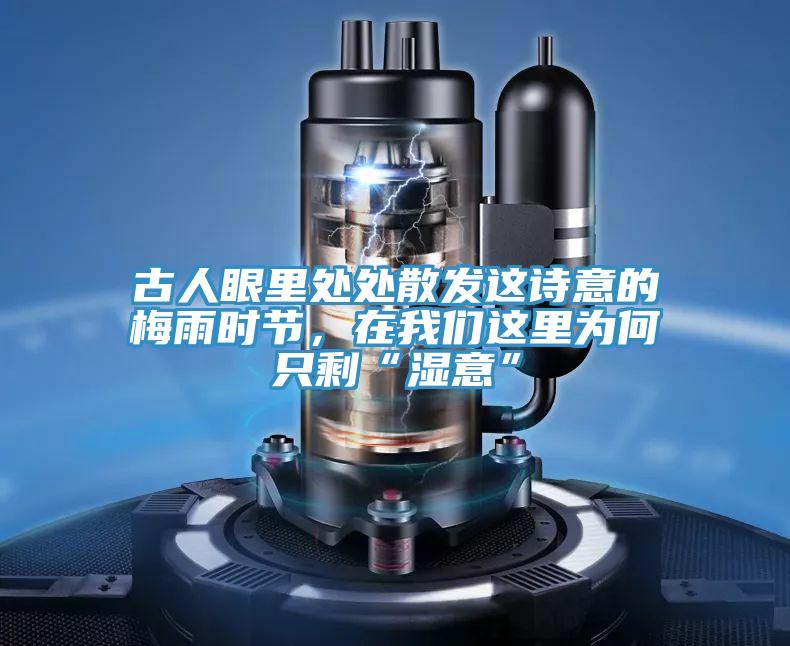 古人眼里處處散發(fā)這詩(shī)意的梅雨時(shí)節(jié)，在我們這里為何只?！皾褚狻?></div>
								<div   id=