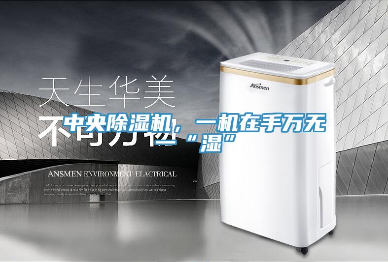 中央除濕機(jī)，一機(jī)在手萬無一“濕”