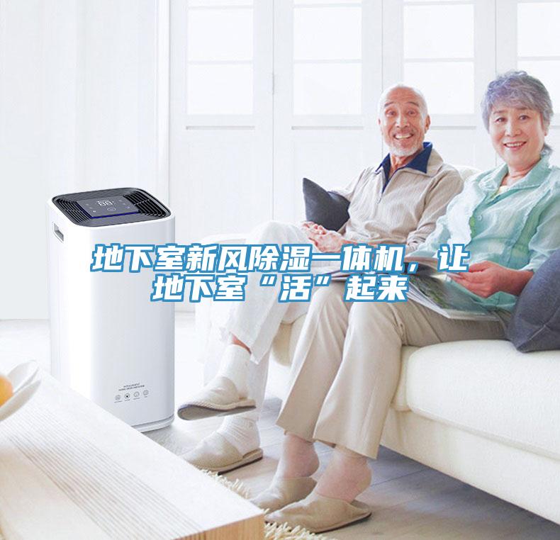 地下室新風(fēng)除濕一體機，讓地下室“活”起來
