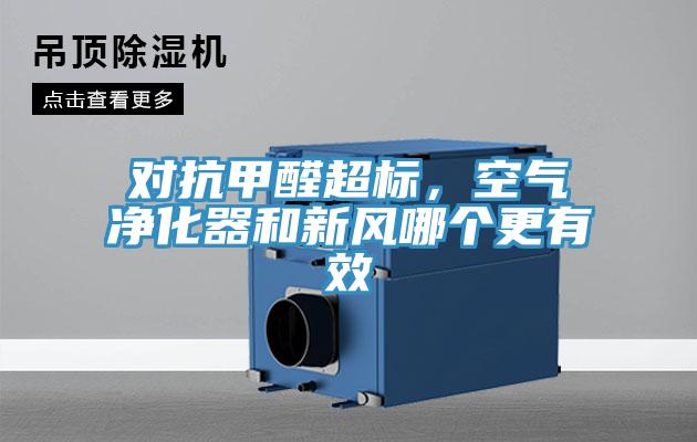 對抗甲醛超標，空氣凈化器和新風(fēng)哪個更有效