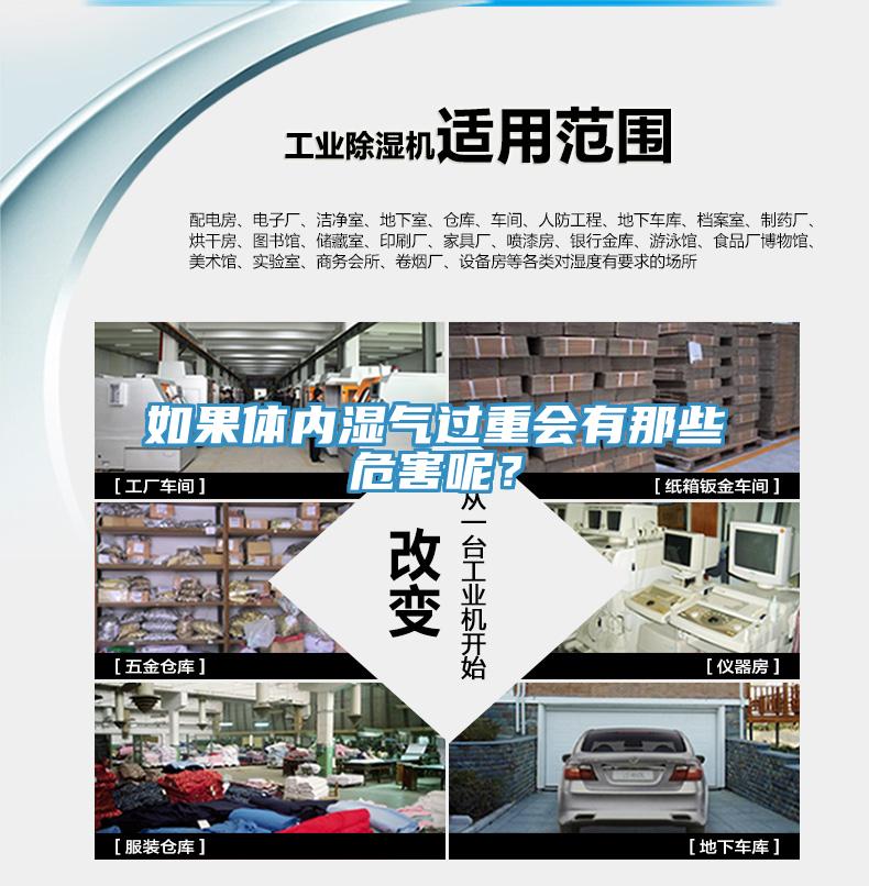 如果體內濕氣過重會有那些危害呢？