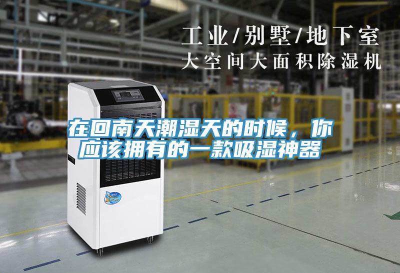 在回南天潮濕天的時候，你應該擁有的一款吸濕神器