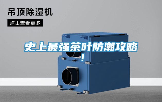 史上最強(qiáng)茶葉防潮攻略！