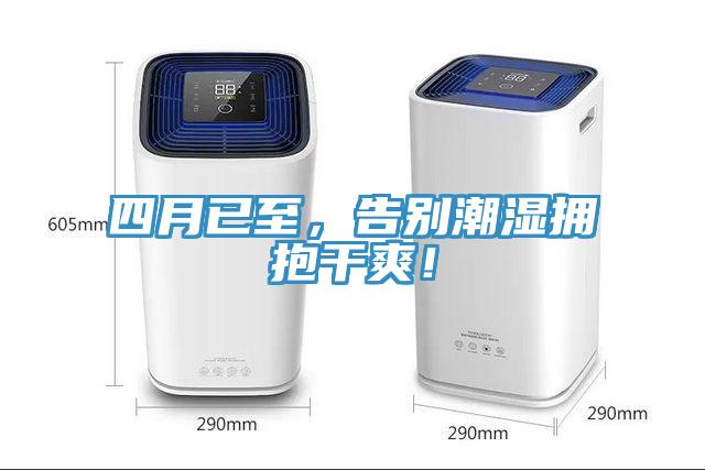 四月已至，告別潮濕擁抱干爽！