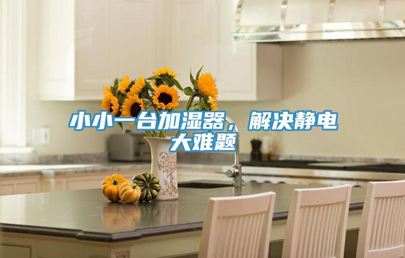 小小一臺(tái)加濕器，解決靜電大難題