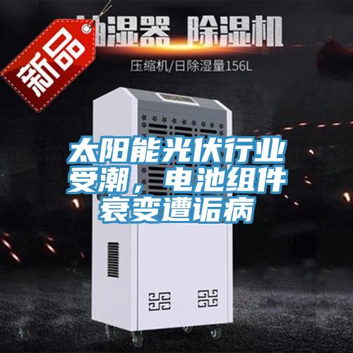 太陽(yáng)能光伏行業(yè)受潮，電池組件衰變?cè)庠嵅?></div>
								<div   id=