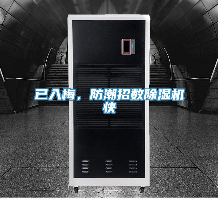 已入梅，防潮招數(shù)除濕機(jī)快