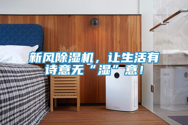 新風(fēng)除濕機(jī)，讓生活有詩意無“濕”意！