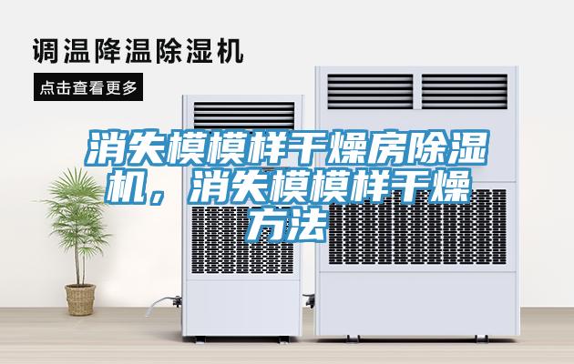 消失模模樣干燥房除濕機(jī)，消失模模樣干燥方法