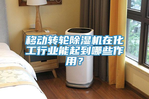 移動(dòng)轉(zhuǎn)輪除濕機(jī)在化工行業(yè)能起到哪些作用？