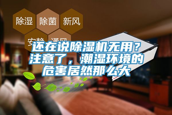 還在說(shuō)除濕機(jī)無(wú)用？注意了，潮濕環(huán)境的危害居然那么大