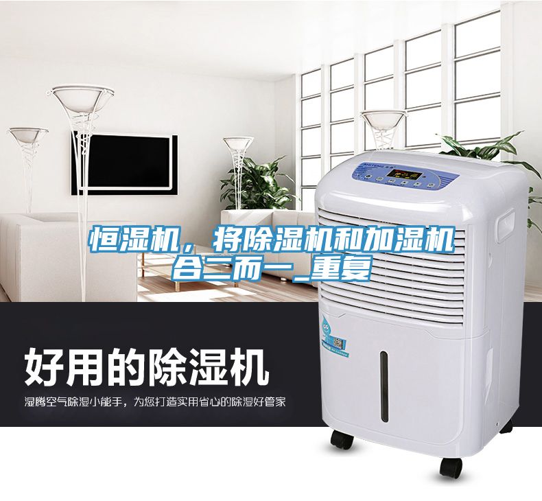 恒濕機(jī)，將除濕機(jī)和加濕機(jī)合二而一_重復(fù)