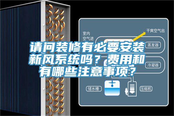 請(qǐng)問裝修有必要安裝新風(fēng)系統(tǒng)嗎？費(fèi)用和有哪些注意事項(xiàng)？