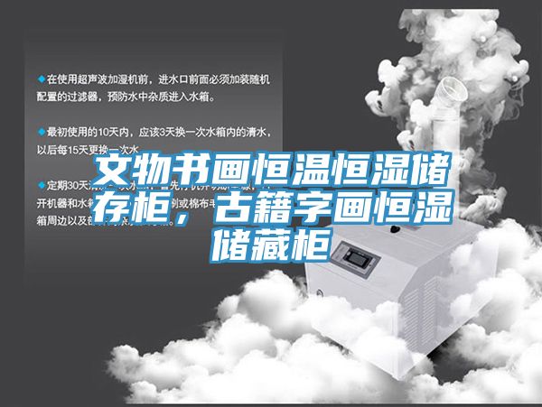 文物書畫恒溫恒濕儲(chǔ)存柜，古籍字畫恒濕儲(chǔ)藏柜