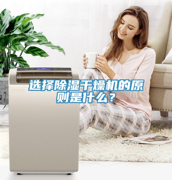 選擇除濕干燥機的原則是什么？
