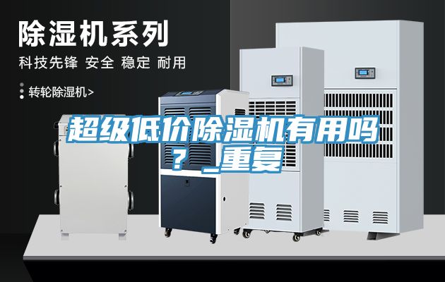 超級(jí)低價(jià)除濕機(jī)有用嗎？_重復(fù)