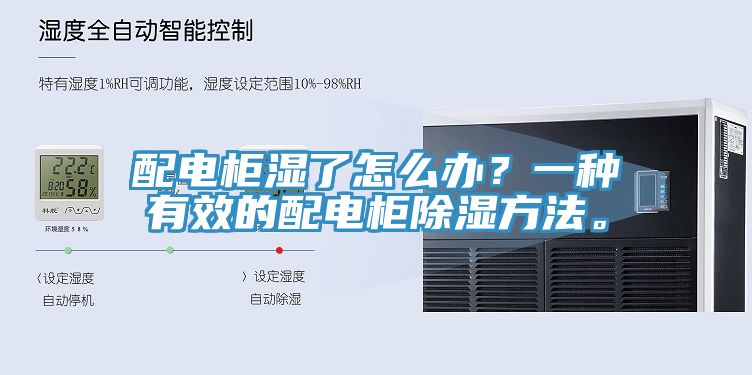 配電柜濕了怎么辦？一種有效的配電柜除濕方法。