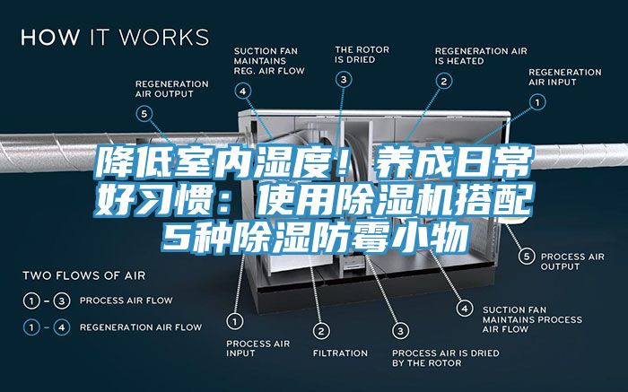 降低室內(nèi)濕度！養(yǎng)成日常好習(xí)慣：使用除濕機(jī)搭配5種除濕防霉小物