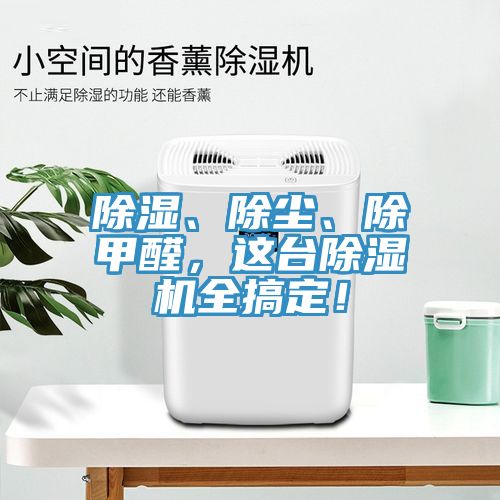 除濕、除塵、除甲醛，這臺除濕機全搞定！