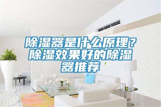 除濕器是什么原理？除濕效果好的除濕器推薦