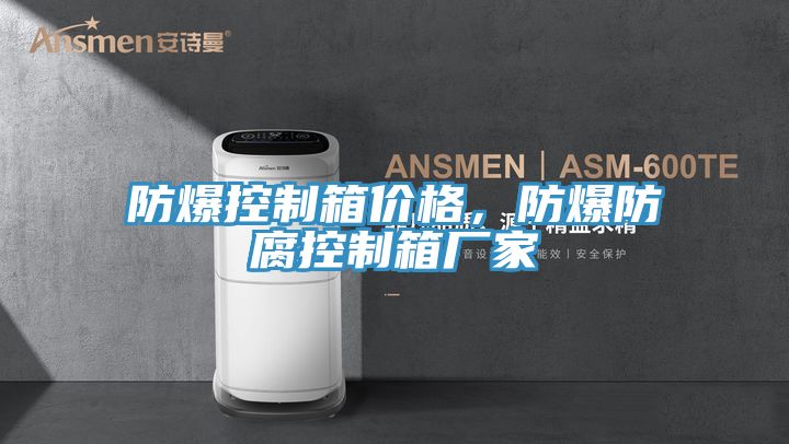 防爆控制箱價格，防爆防腐控制箱廠家