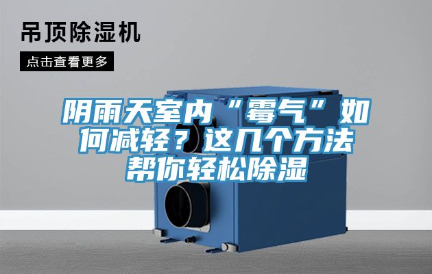 陰雨天室內(nèi)“霉氣”如何減輕？這幾個方法幫你輕松除濕