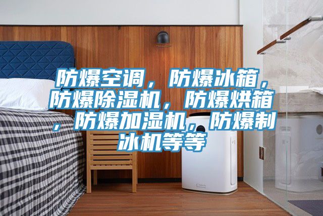 防爆空調(diào)，防爆冰箱，防爆除濕機，防爆烘箱，防爆加濕機，防爆制冰機等等