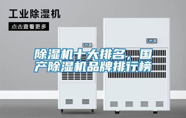 除濕機(jī)十大排名，國產(chǎn)除濕機(jī)品牌排行榜