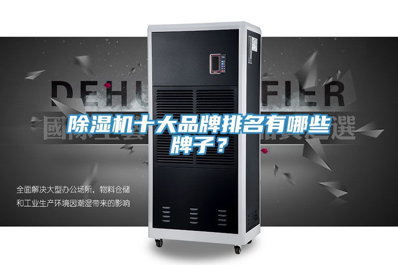 除濕機十大品牌排名有哪些牌子？