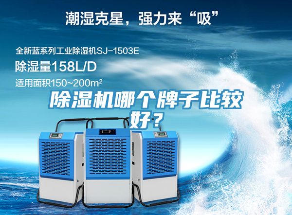 除濕機哪個牌子比較好？