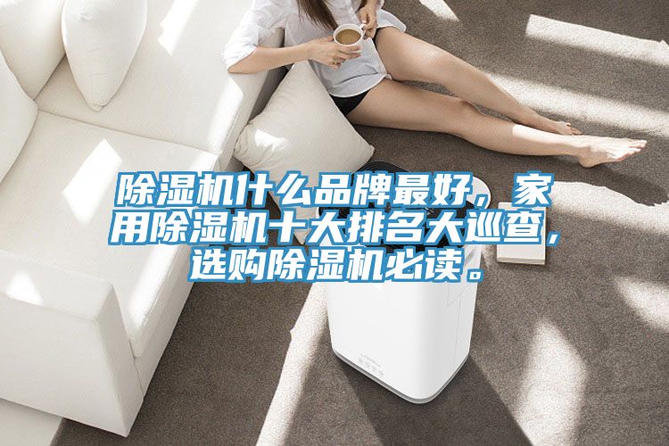 除濕機什么品牌最好，家用除濕機十大排名大巡查，選購除濕機必讀。