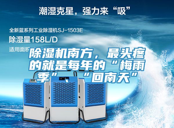 除濕機(jī)南方，最頭疼的就是每年的“梅雨季”、“回南天”