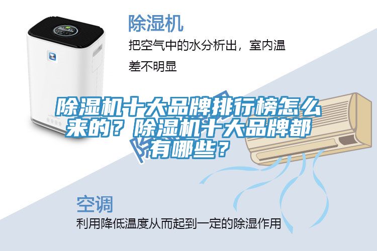 除濕機十大品牌排行榜怎么來的？除濕機十大品牌都有哪些？
