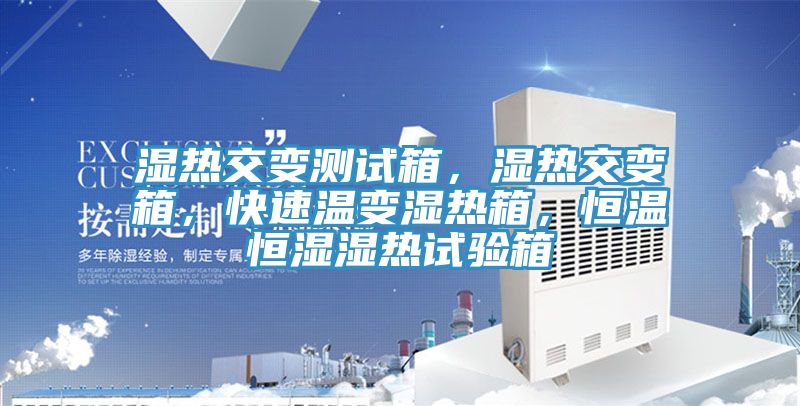 濕熱交變測試箱，濕熱交變箱，快速溫變濕熱箱，恒溫恒濕濕熱試驗箱