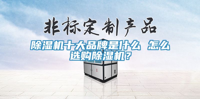 除濕機十大品牌是什么 怎么選購除濕機？