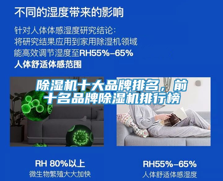 除濕機十大品牌排名，前十名品牌除濕機排行榜