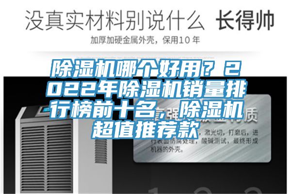 除濕機哪個好用？2022年除濕機銷量排行榜前十名，除濕機超值推薦款