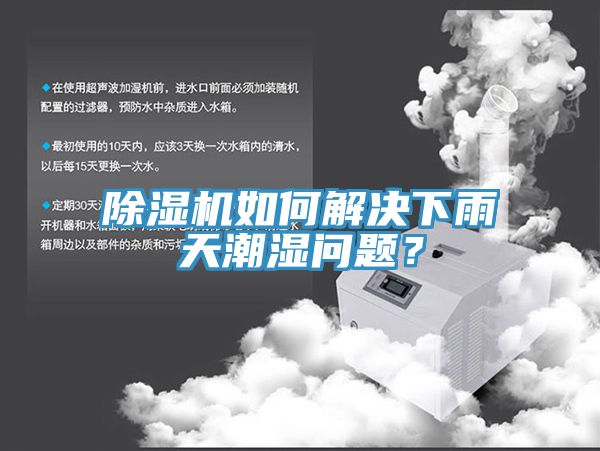 除濕機如何解決下雨天潮濕問題？