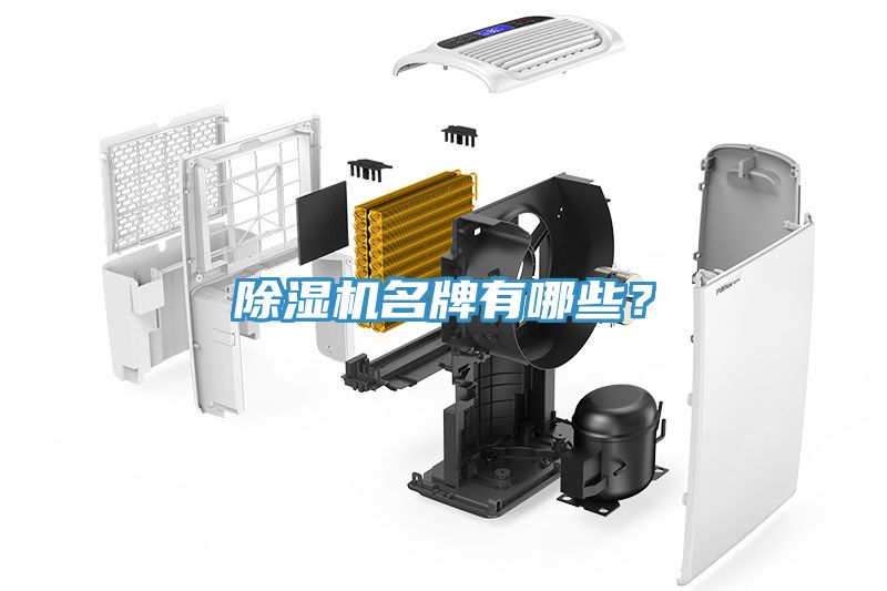 除濕機名牌有哪些？