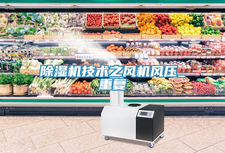 除濕機技術(shù)之風機風壓_重復