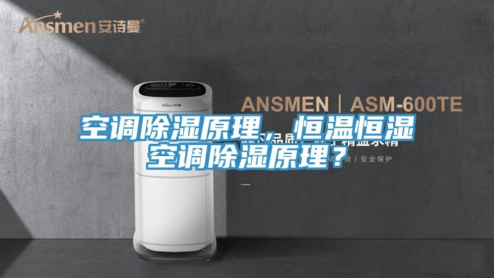 空調(diào)除濕原理，恒溫恒濕空調(diào)除濕原理？