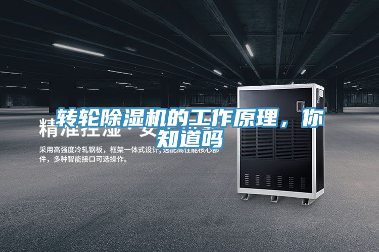 轉輪除濕機的工作原理，你知道嗎
