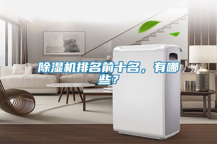除濕機排名前十名，有哪些？