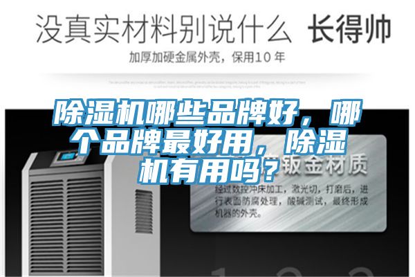 除濕機哪些品牌好，哪個品牌最好用，除濕機有用嗎？